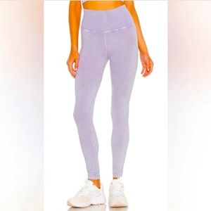 NWOT Free People movement High-Rise 7/8 L Good Karma Leggings M/L in Hepatica
